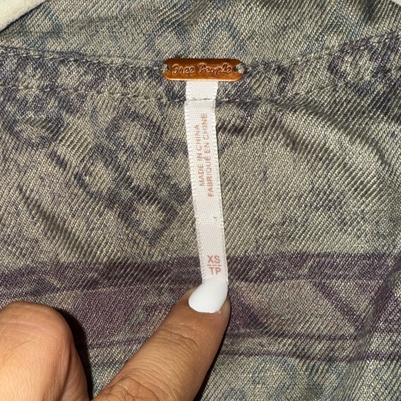 Free people Rare style! Linen Duster/Jacket - Picture 9 of 10